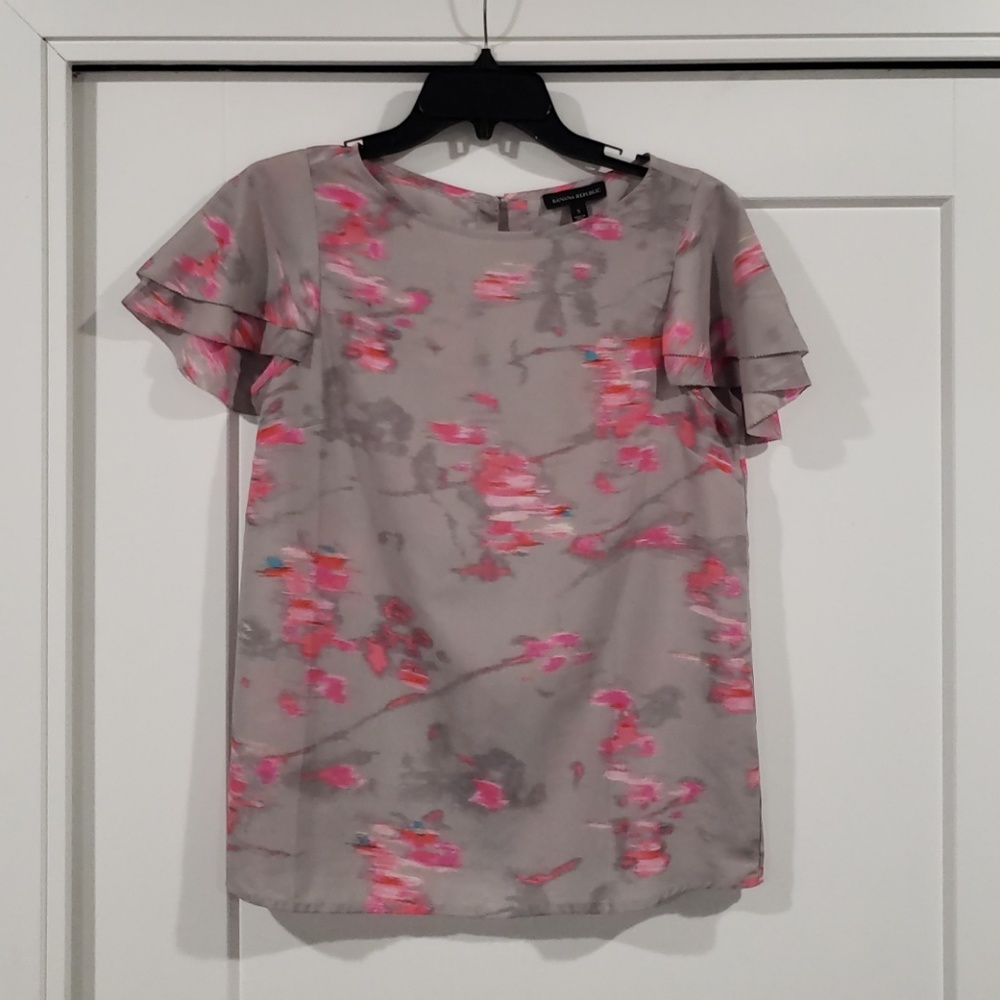 Watercolor blouse